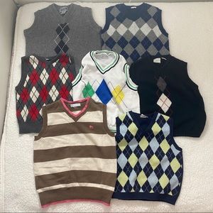 Y2k sweater vest bundle